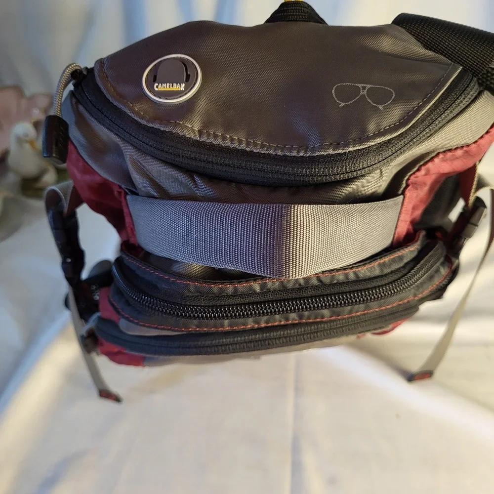Camelbak Trailblazer Hydration Pack Red/Grey - No Bladder, Pack Only